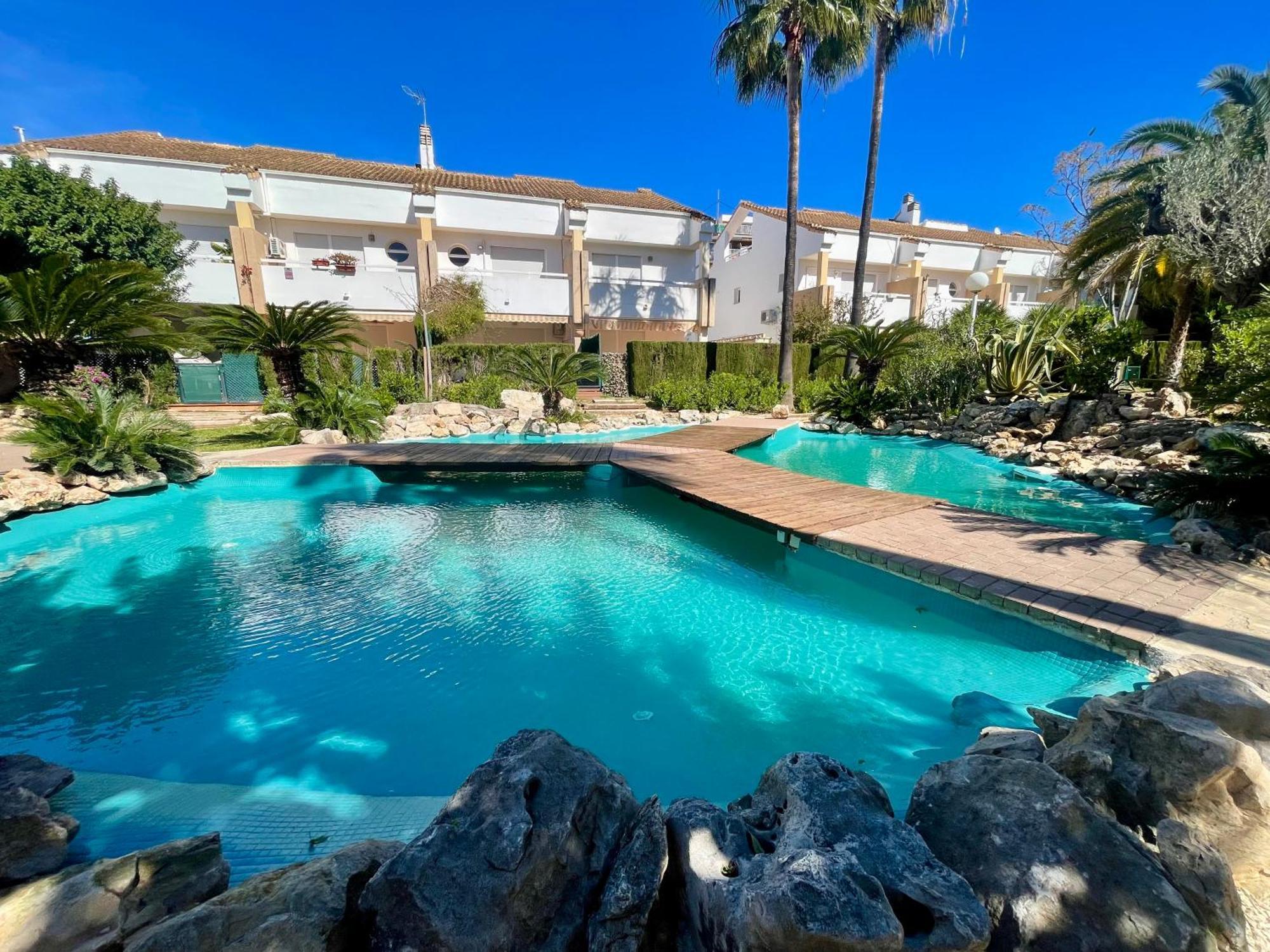The Beach House Playa Del Arenal Javea - Pool And Garden Steps From The Beach Platja de Larenal Kültér fotó